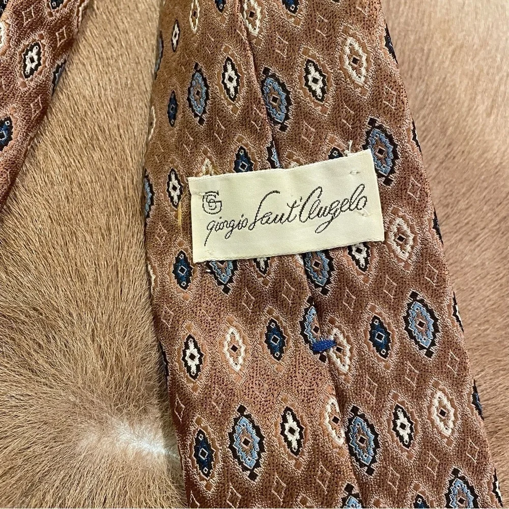 Vintage Giorgio Saut Clergelo Tie